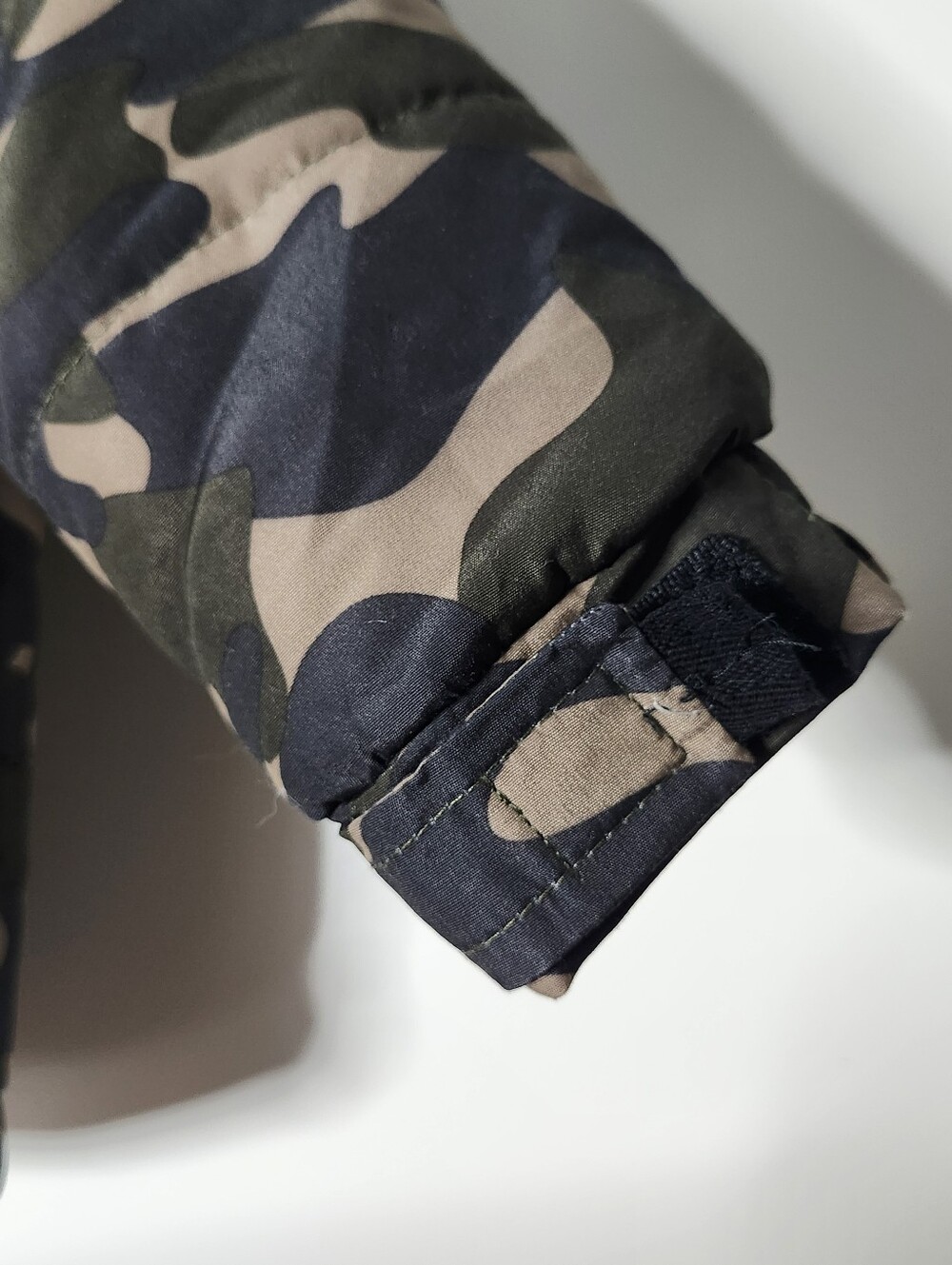 London Fog Kids Camo Puffer Jacket 12 Month Sherpa Lined - Picture 4 of 8